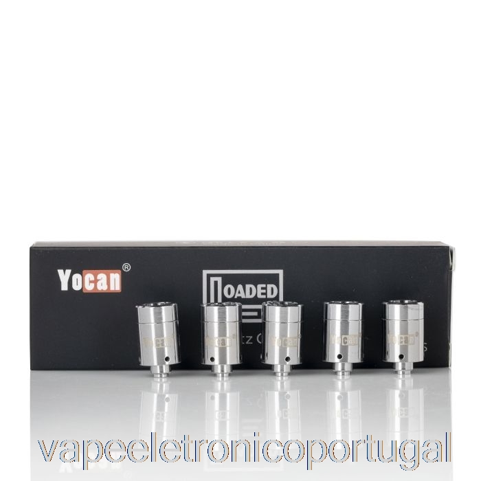 Vape Eletronico Yocan Carregado Bobina De Substituição De Quartzo Bobinas Quad De Quartzo